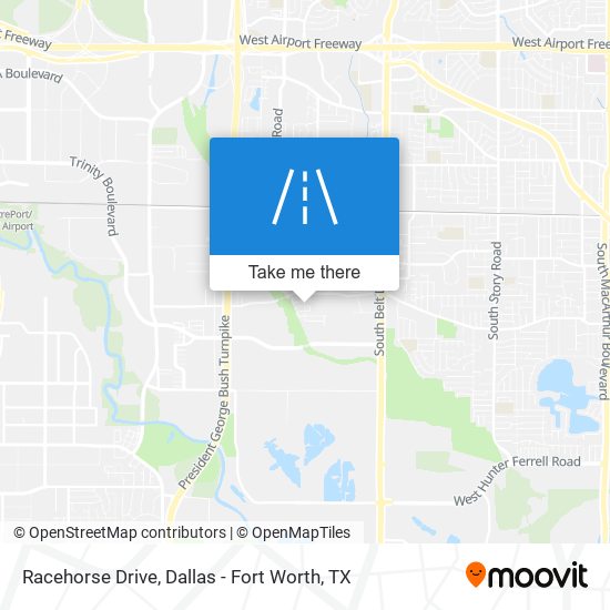 Racehorse Drive map