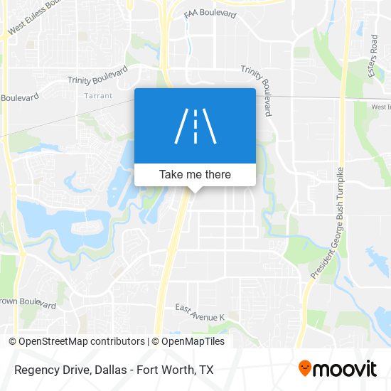 Mapa de Regency Drive
