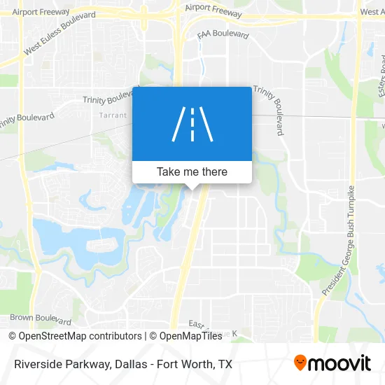 Riverside Parkway map