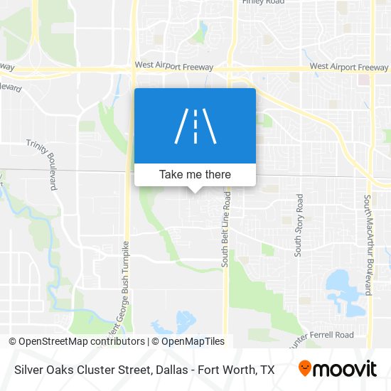 Silver Oaks Cluster Street map