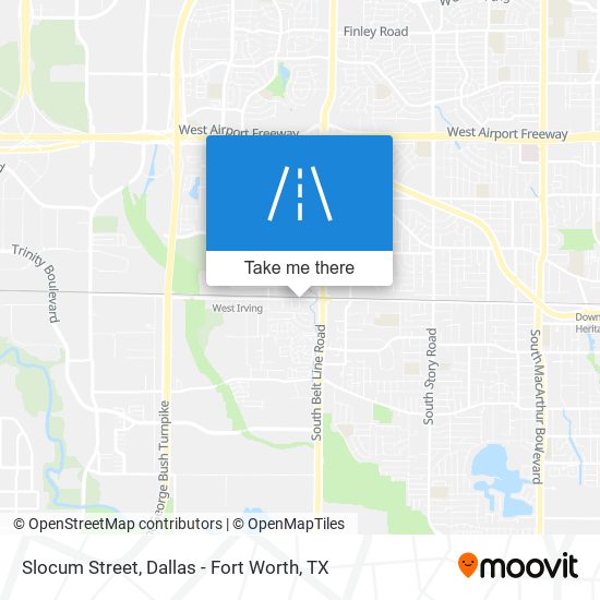 Mapa de Slocum Street