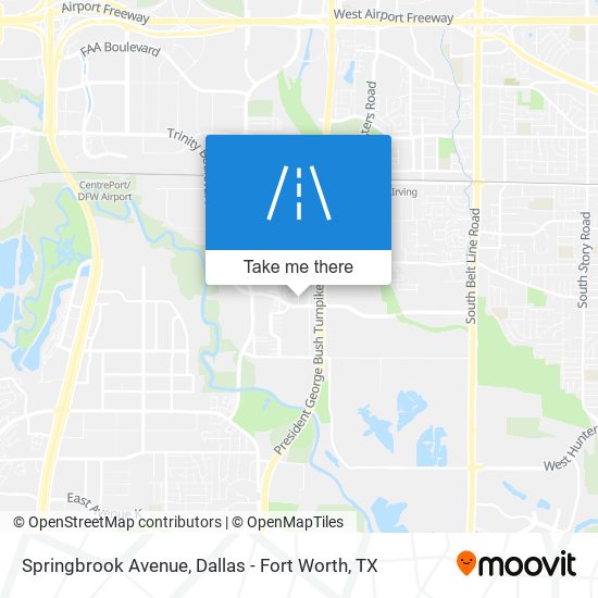 Springbrook Avenue map