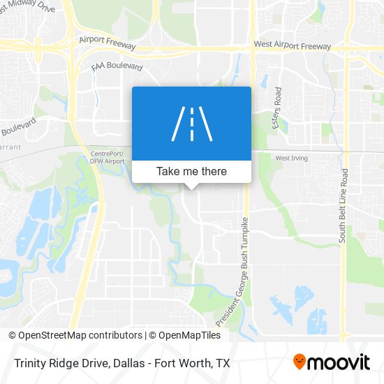 Trinity Ridge Drive map