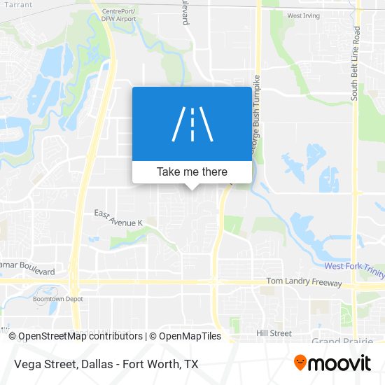 Vega Street map