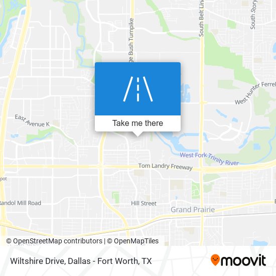 Wiltshire Drive map