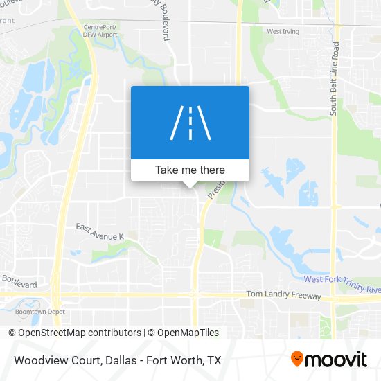 Woodview Court map