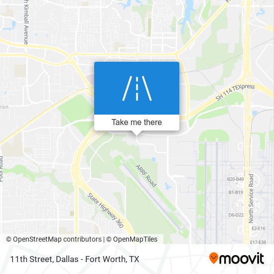 11th Street map