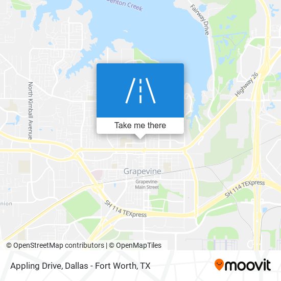 Appling Drive map