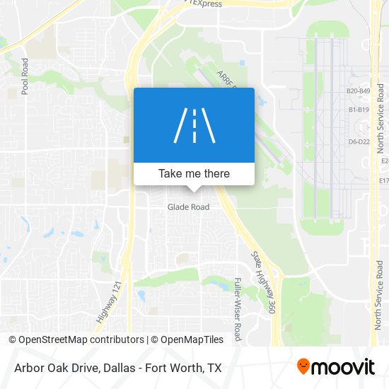 Arbor Oak Drive map