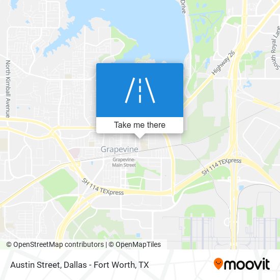 Austin Street map