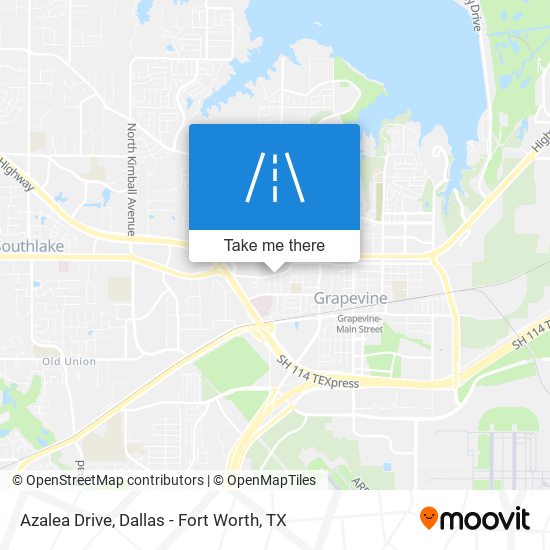 Azalea Drive map