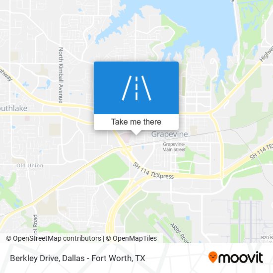 Berkley Drive map