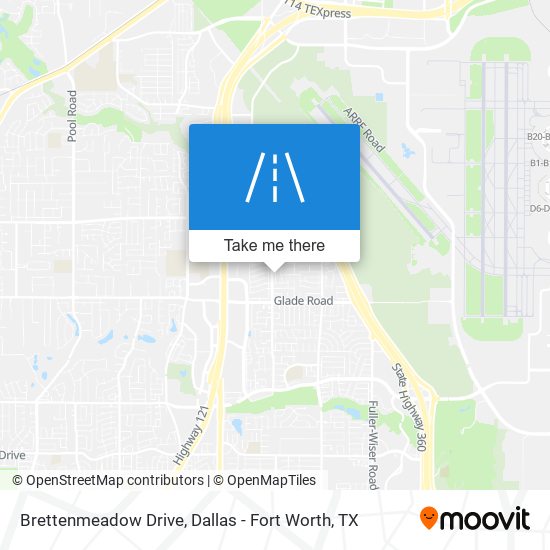 Brettenmeadow Drive map