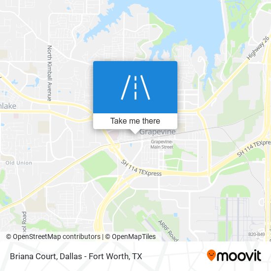 Briana Court map