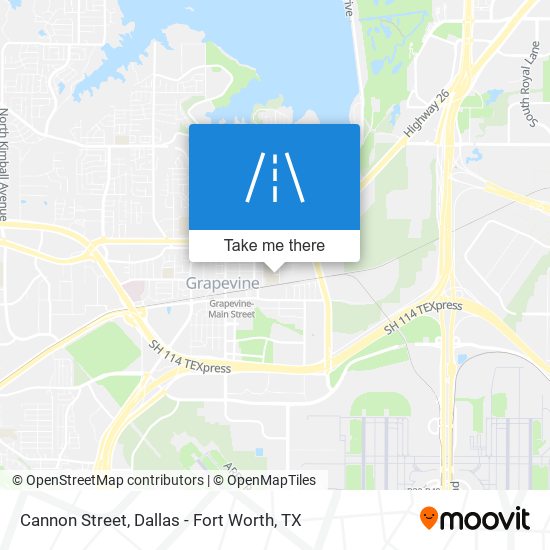 Mapa de Cannon Street