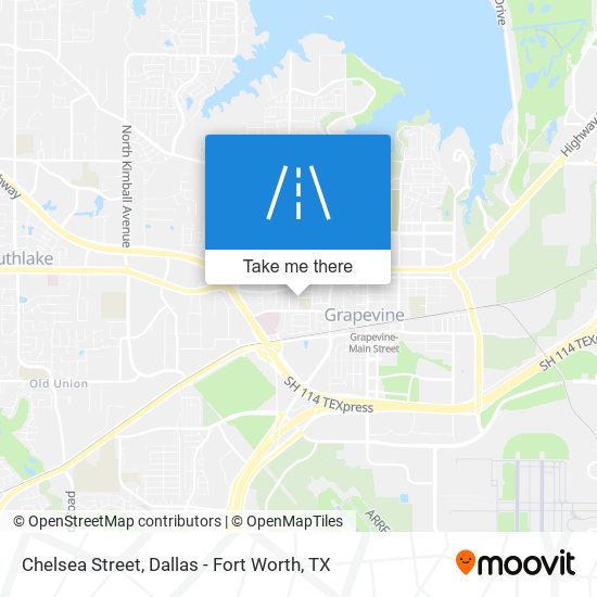 Mapa de Chelsea Street