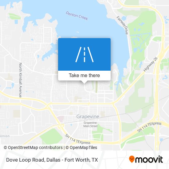 Dove Loop Road map