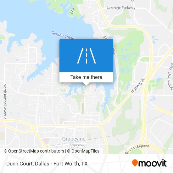 Mapa de Dunn Court