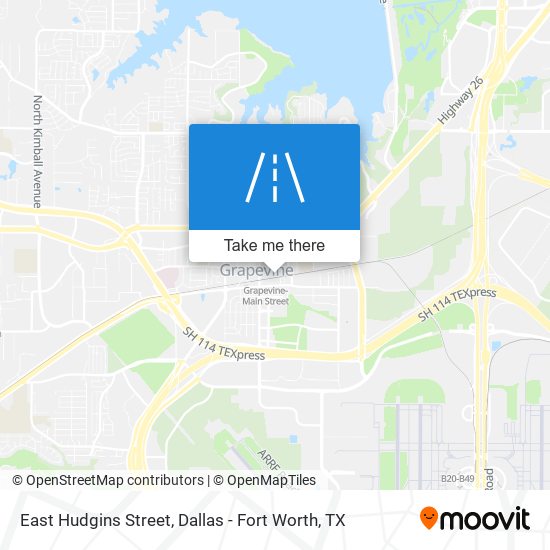 Mapa de East Hudgins Street