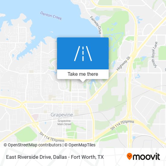 Mapa de East Riverside Drive