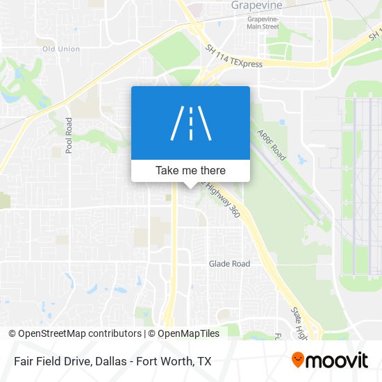 Fair Field Drive map