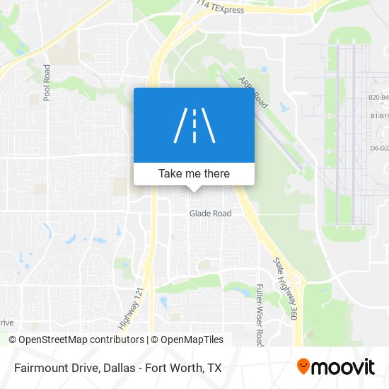 Mapa de Fairmount Drive