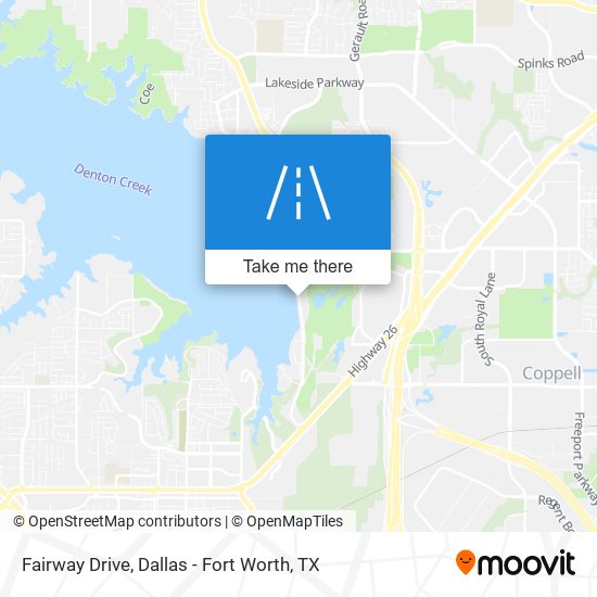 Mapa de Fairway Drive