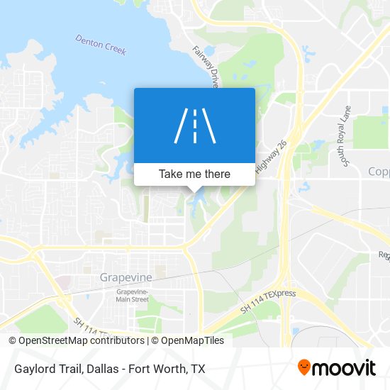 Mapa de Gaylord Trail