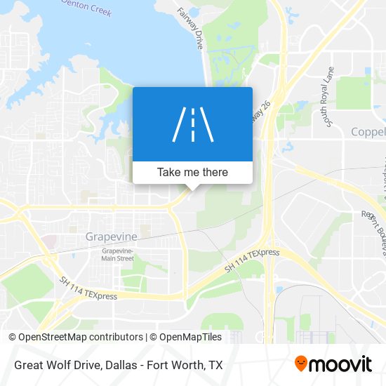 Great Wolf Drive map