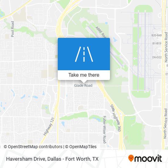 Haversham Drive map