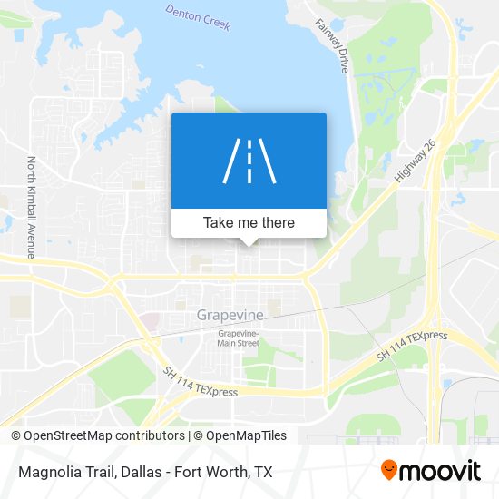 Magnolia Trail map