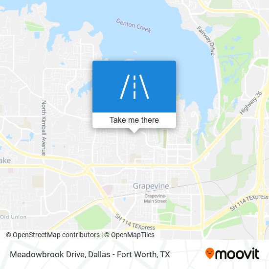 Mapa de Meadowbrook Drive