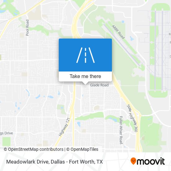 Meadowlark Drive map