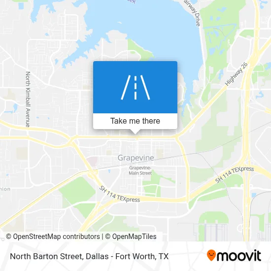 North Barton Street map