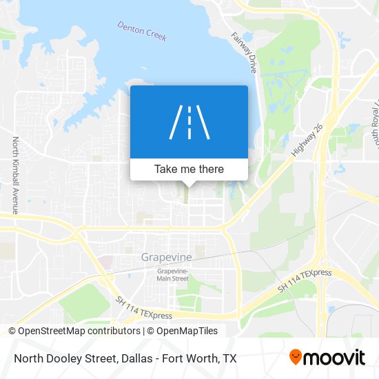 North Dooley Street map