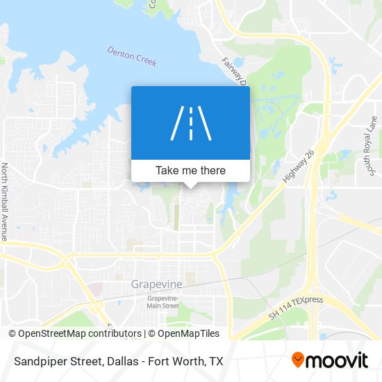 Sandpiper Street map