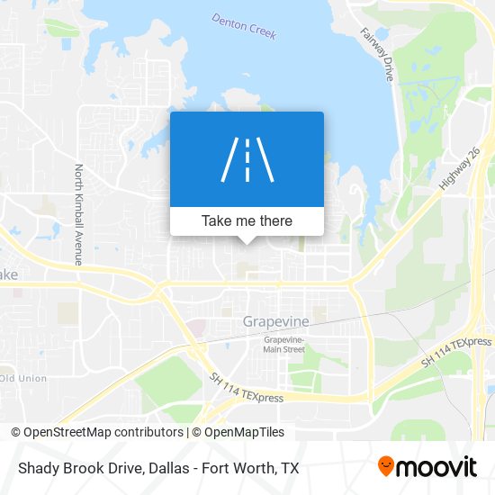 Shady Brook Drive map
