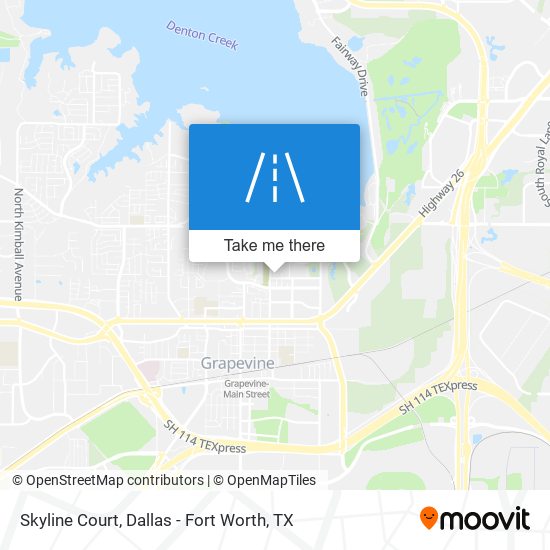 Mapa de Skyline Court