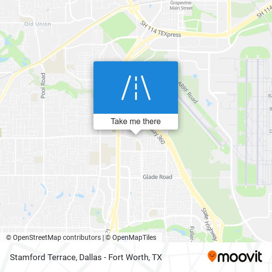 Stamford Terrace map