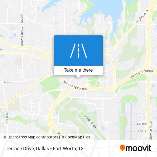 Terrace Drive map