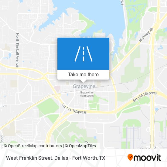 West Franklin Street map