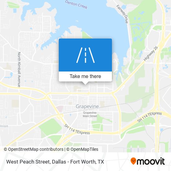 Mapa de West Peach Street