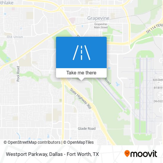 Westport Parkway map