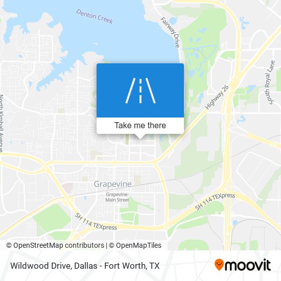 Wildwood Drive map
