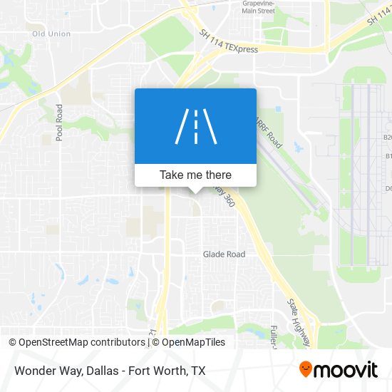 Mapa de Wonder Way