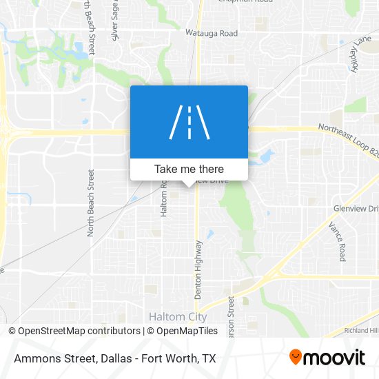 Ammons Street map