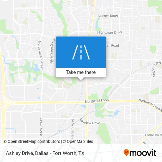 Mapa de Ashley Drive