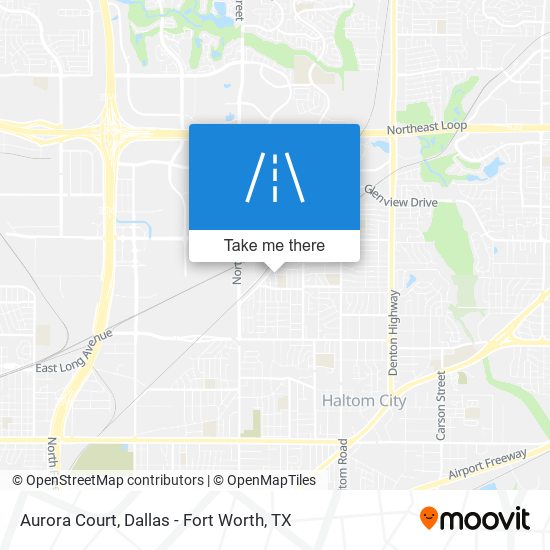 Aurora Court map