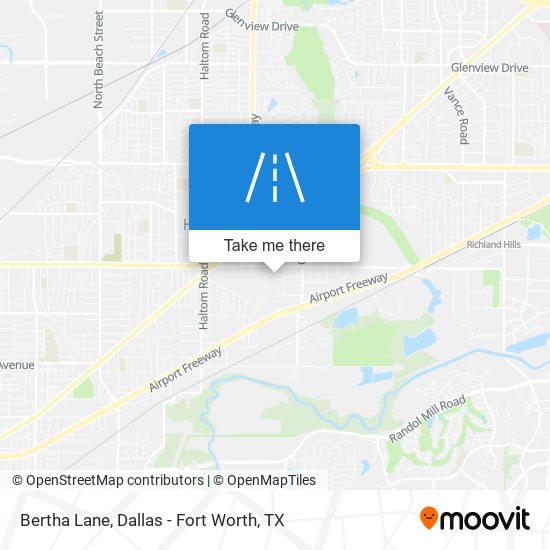 Mapa de Bertha Lane