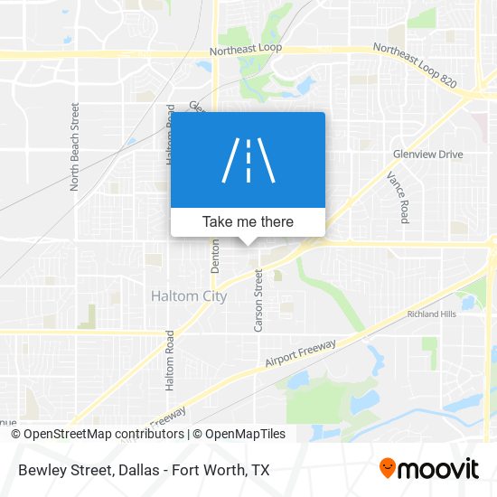 Mapa de Bewley Street